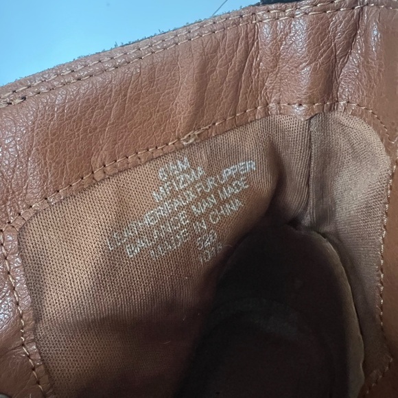 Marc Fisher LTD Lizzie Women's Leather Lace up Mid Rise Boots, 6.5 - Picture 5 of 9